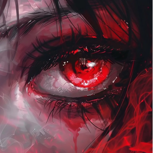 Paint by Numbers Kit Abstract Eyes