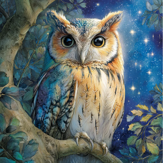 Paint by Numbers Kit Owls