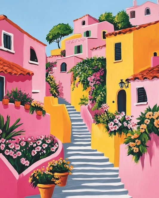 Paint by Numbers Kits Streetscape