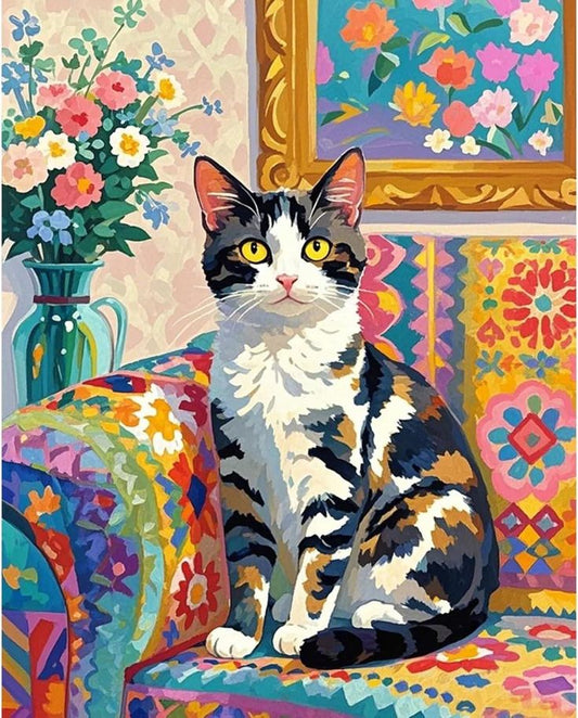 Paint by Numbers Kits Cat