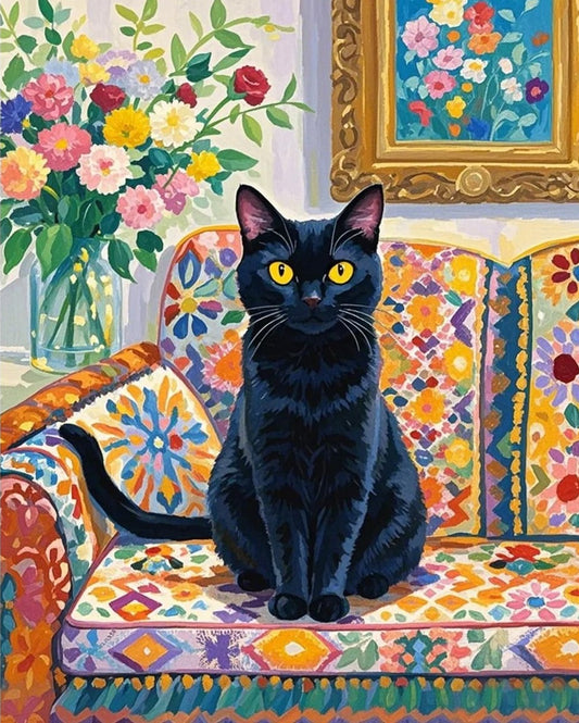 Paint by Numbers Kits Cat
