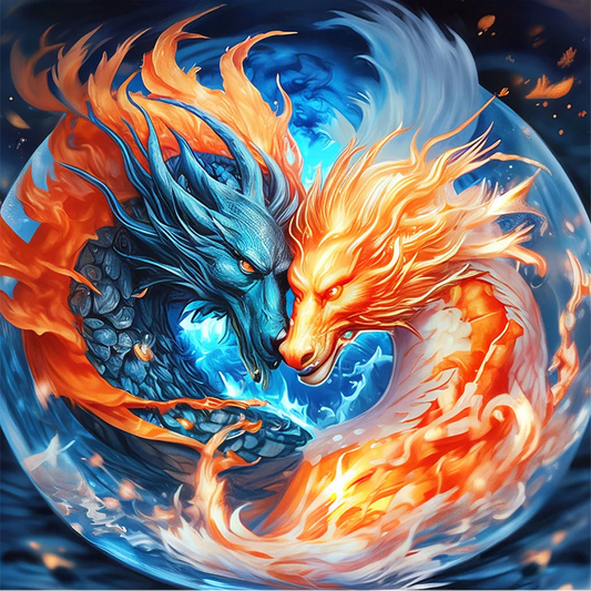 Paint by Numbers Kit Dragon