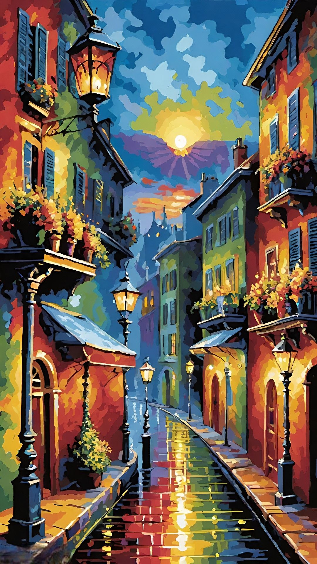 Paint by Numbers Kit Street View