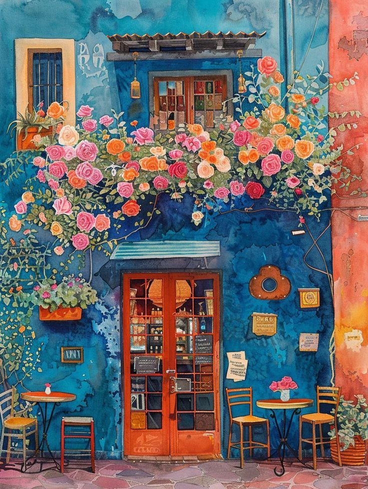 Paint by Numbers Kit Streetscape