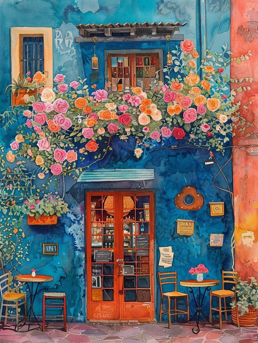 Paint by Numbers Kit Streetscape