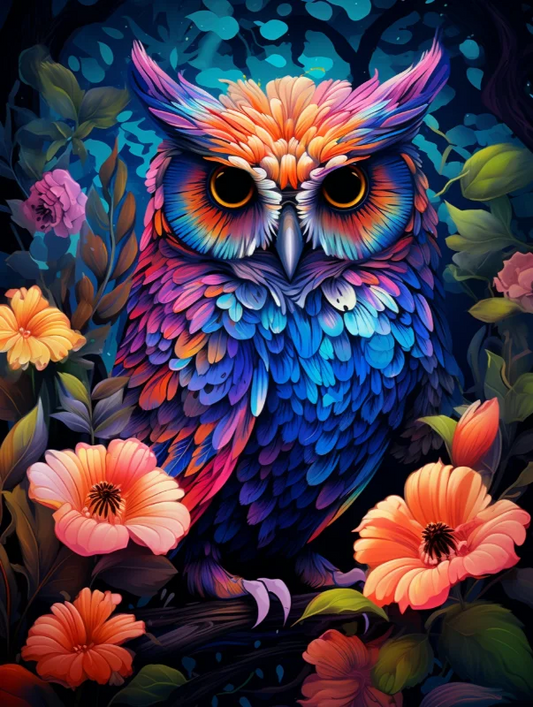 Paint by Numbers Kits Owl
