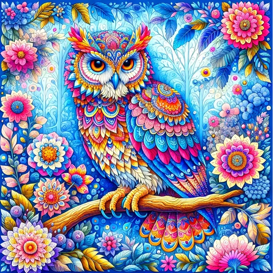 Paint by Numbers Kit Owl