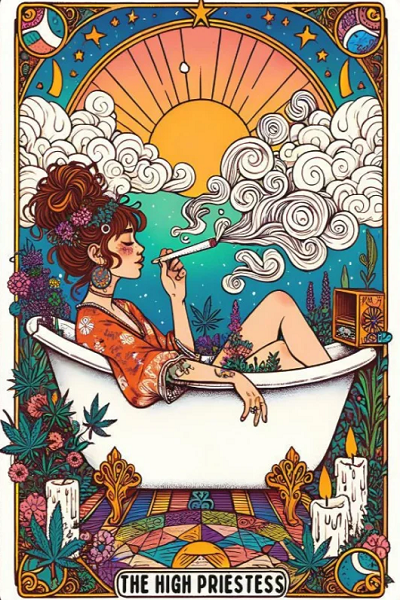Paint by Numbers Kit Woman In Bathtub