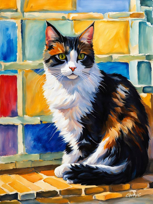 Paint by Numbers Kits Cat