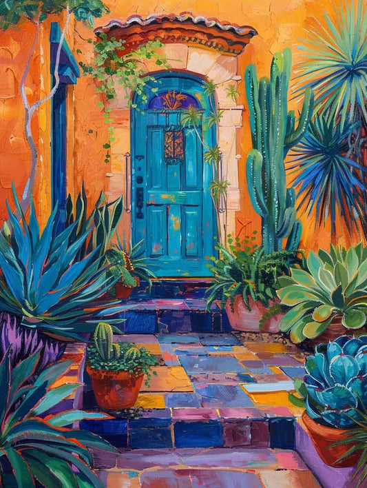 Paint by Numbers Kits Garden Gate