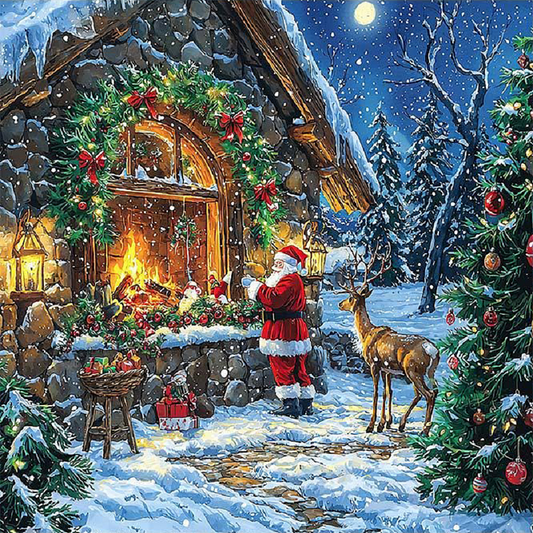 Paint by Numbers Kit Santa Claus