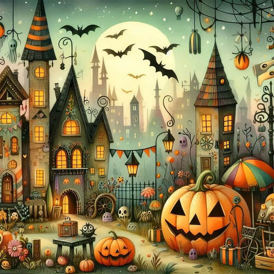 Paint by Numbers Kit Halloween