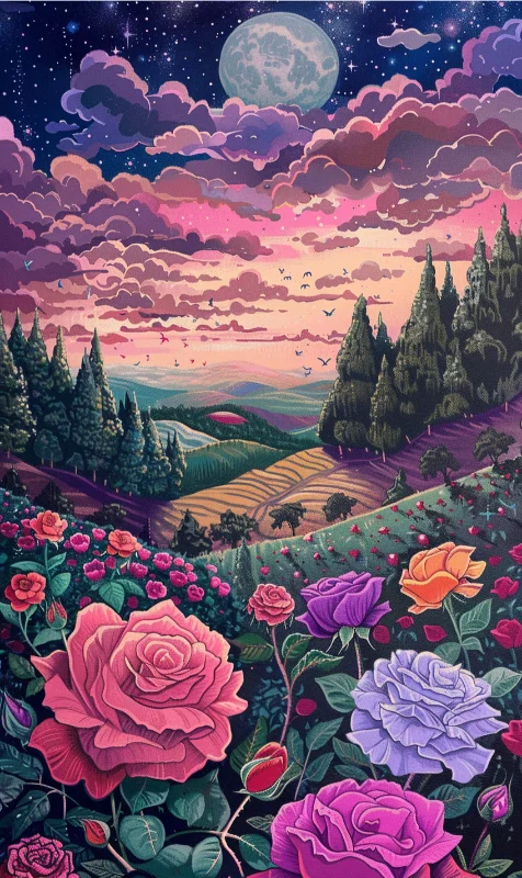 Paint by Numbers Kit Garden