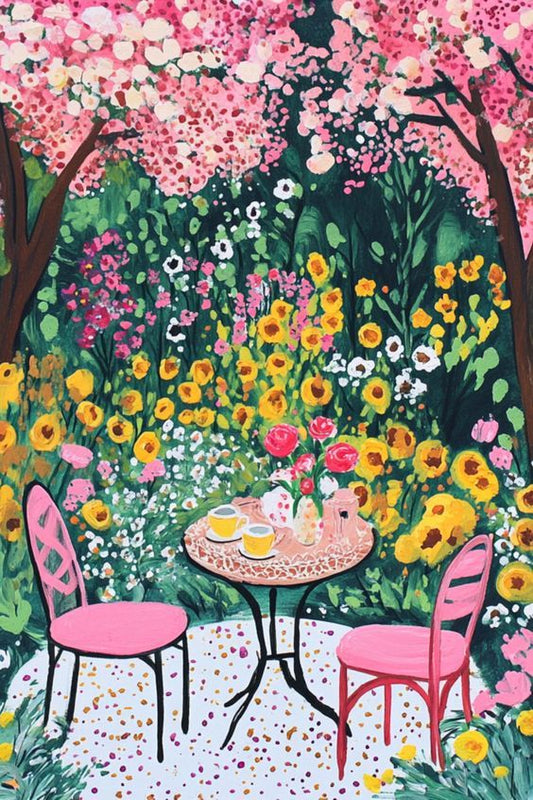 Paint by Numbers Kit Garden
