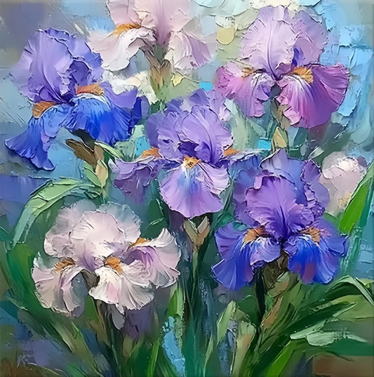 Paint by Numbers Kit Abstract Flower