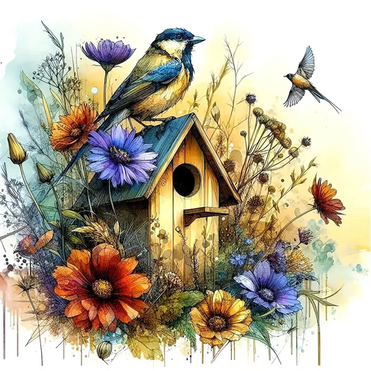 Paint by Numbers Kit Birds