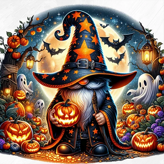 Paint by Numbers Kit Halloween Goblin