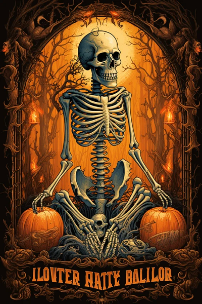 Paint by Numbers Kit Skull