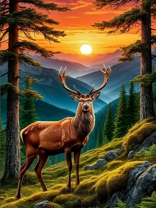 Paint by Numbers Kits Deer In The Forest