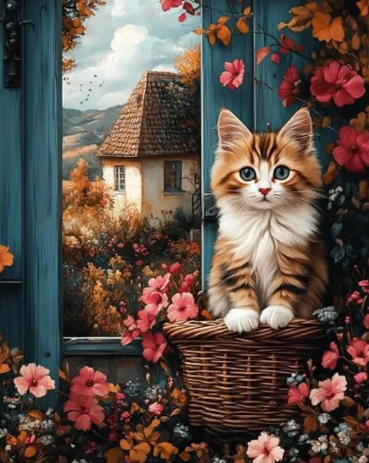 Paint by Numbers Kits Cat