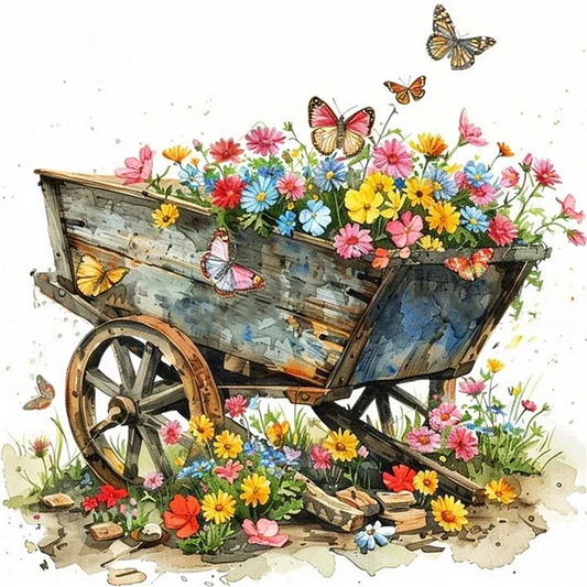 Paint by Numbers Kit Flowers