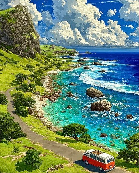 Paint by Numbers Kits Beautiful Scenery