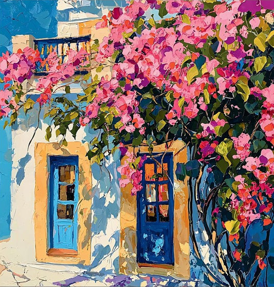 Paint by Numbers Kit Beautiful Street View
