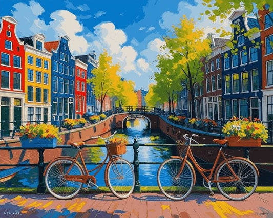 Paint by Numbers Kits Cityscape