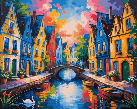 Paint by Numbers Kits Cityscape