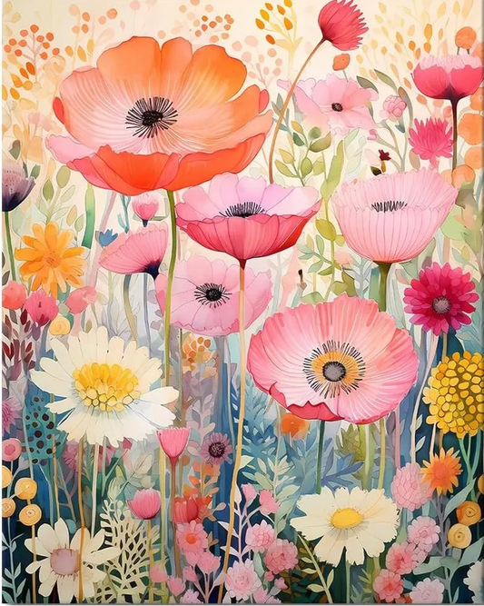 Paint by Numbers Kits Flowers