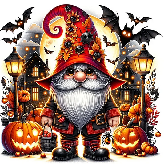 Paint by Numbers Kit Halloween Goblin