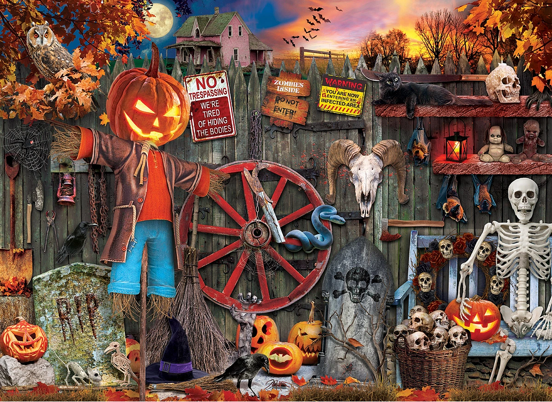 Paint by Numbers Kits Halloween Decorations