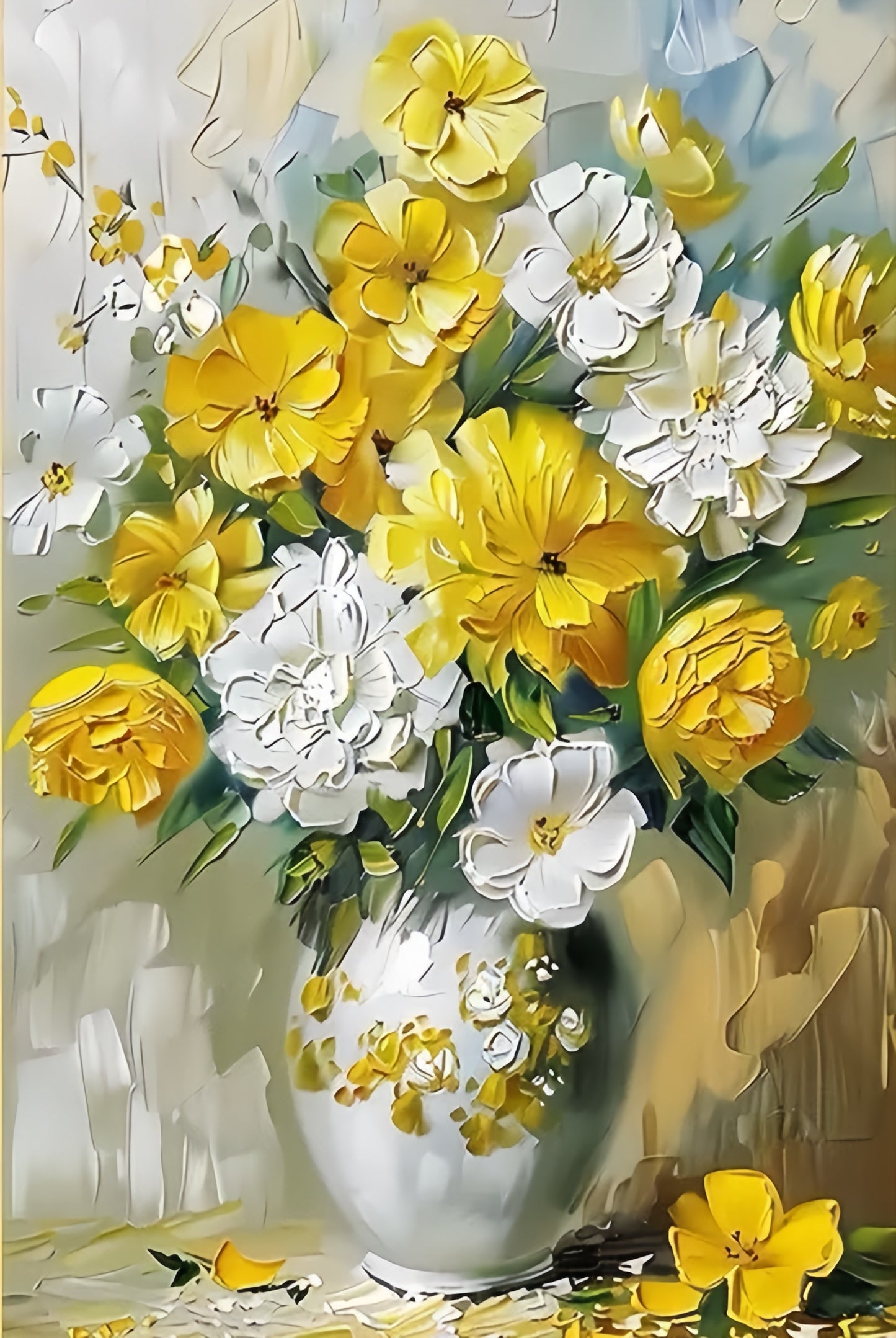Paint by Numbers Kit Flowers