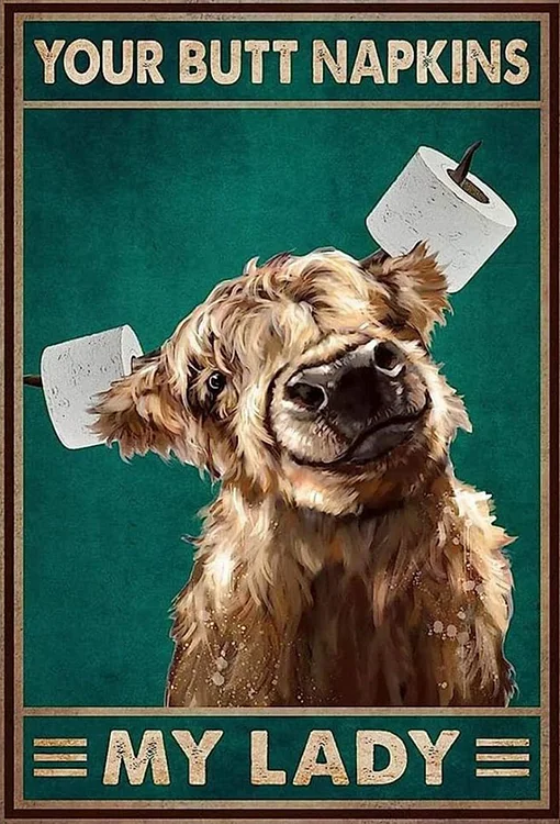 Paint by Numbers Kit Yak Poster
