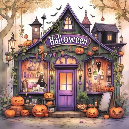 Paint by Numbers Kit Halloween Store