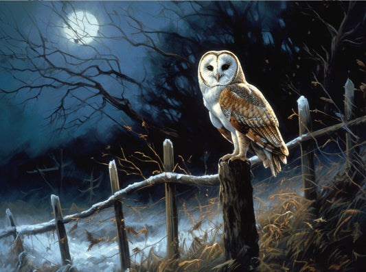 Paint by Numbers Kits Owl
