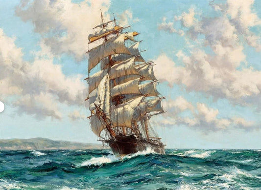 Paint by Numbers Kits Sea Sailing Boat