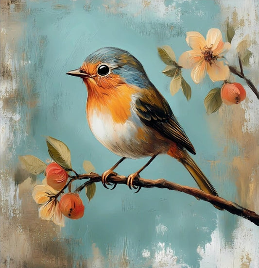 Paint by Numbers Kit Cute Bird