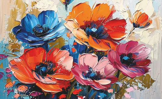 Paint by Numbers Kit Flowers