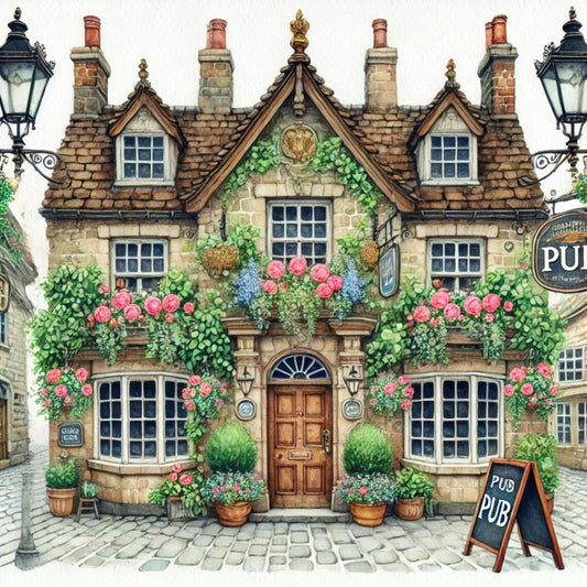 Paint by Numbers Kit Beautiful Scenery