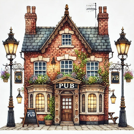 Paint by Numbers Kit Beautiful House
