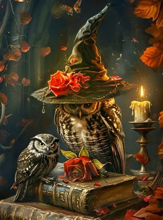 Paint by Numbers Kits Owl