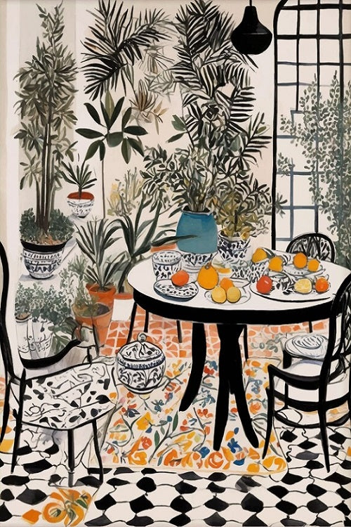 Paint by Numbers Kit Warm Room