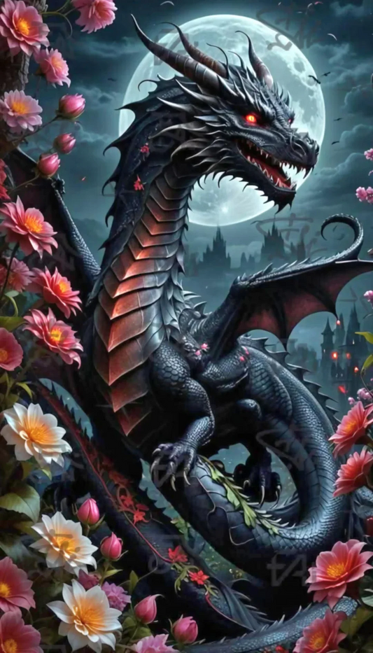 Paint by Numbers Kit Dragon