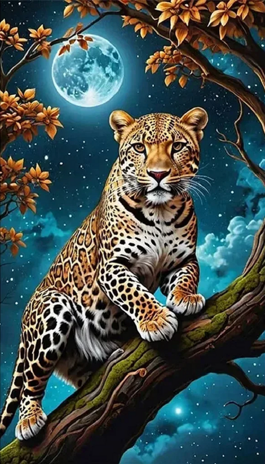 Paint by Numbers Kit Leopard