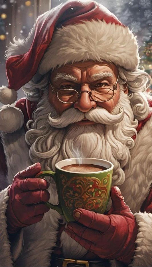 Paint by Numbers Kit Santa Claus