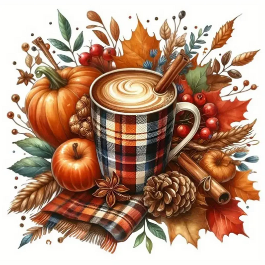 Paint by Numbers Kit Coffee