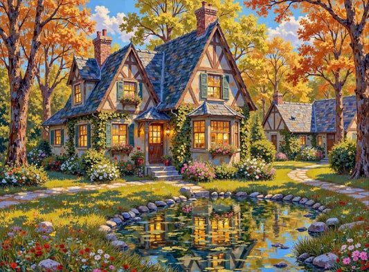 Paint by Numbers Kits Beautiful Scenery