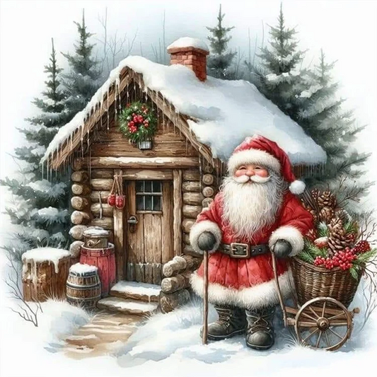 Paint by Numbers Kit Santa Claus