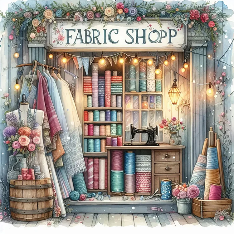 Paint by Numbers Kit FABRIC SHOP